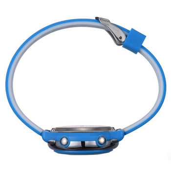 Orologio Digitale da Ragazza con Cinturino in Silicone Rosa e Quadrante Cuoricini
