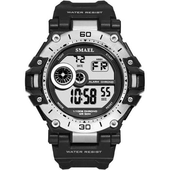 Orologio Sportivo Digitale da Ragazzo Impermeabile 50 metri con Cinturino in Silicone