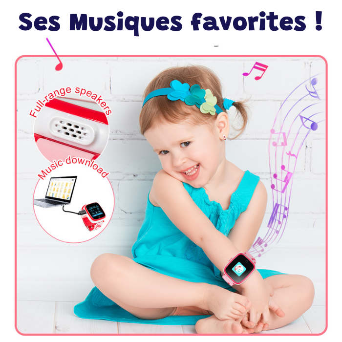 Smart Girl Watch, 2G, chiamate audio e messaggi, pulsante SOS, giochi educativi