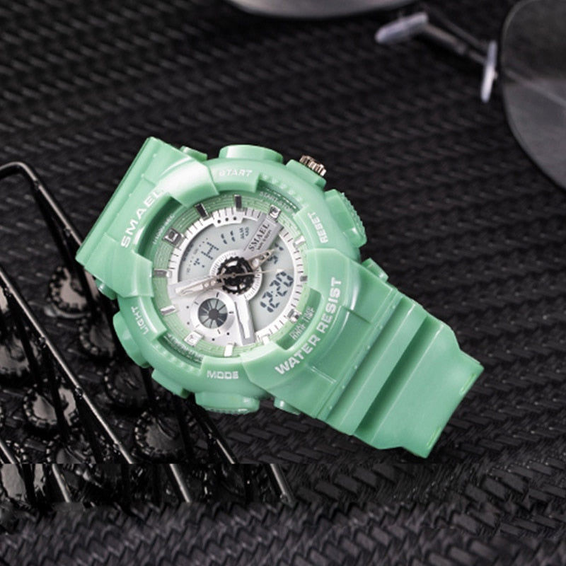 orologio verde ragazza